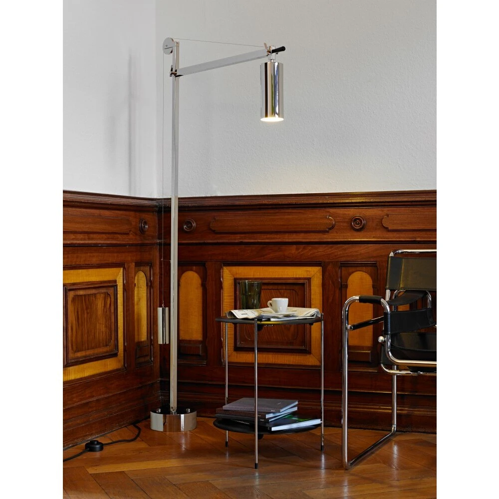 Tecnolumen BH 23 Stehlampe Nickel-Matt, 1-flammig 2 Tecnolumen BH 23 Stehlampe Nickel-Matt, 1-flammig – Bild 2