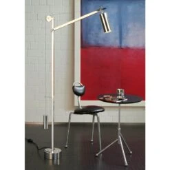 Tecnolumen BH 23 Stehlampe Nickel-Matt, 1-flammig 7 Tecnolumen BH 23 Stehlampe Nickel-Matt, 1-flammig -LEDVANCE Verkäufe tecnolumen bh 23 stehlampe bh 23 2