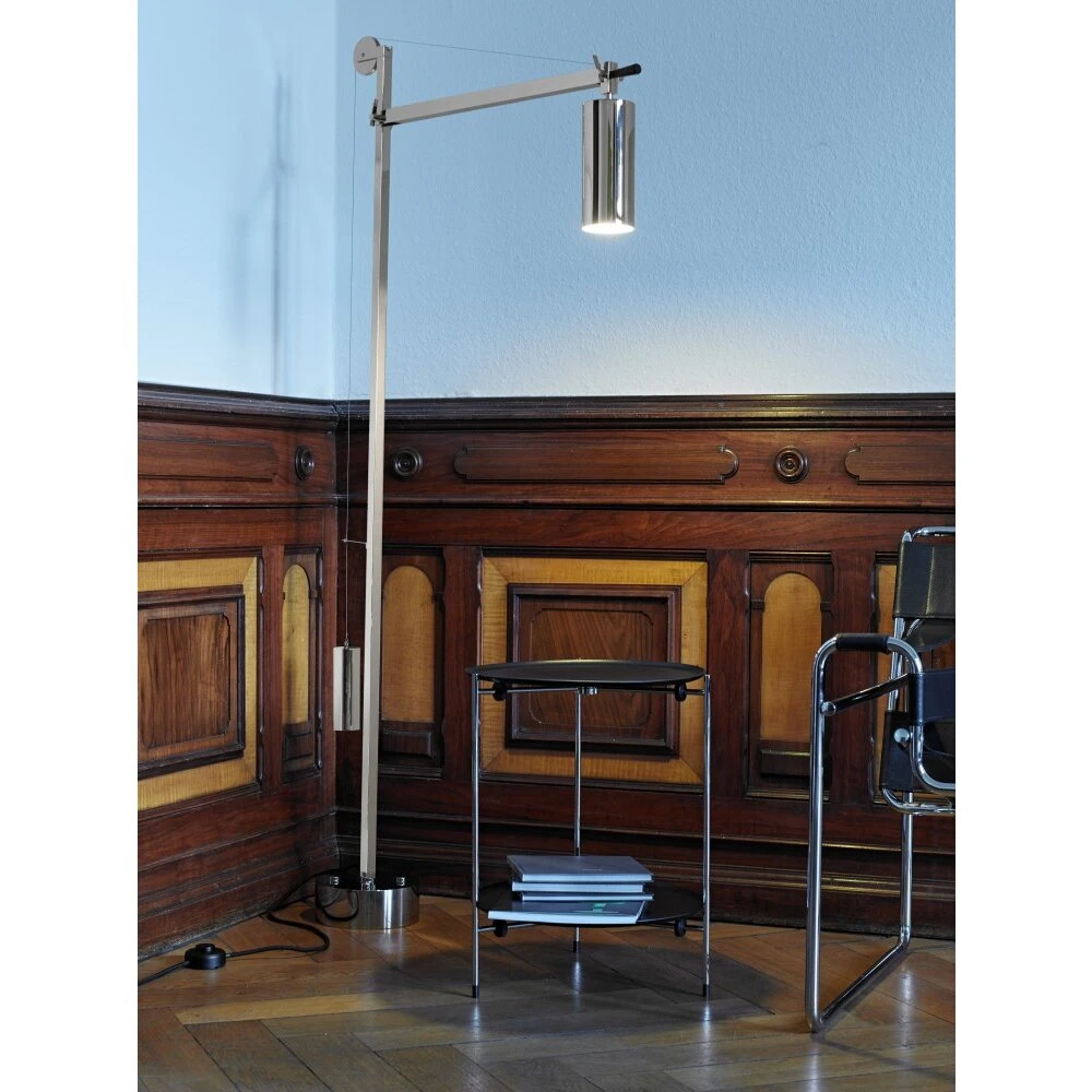 Tecnolumen BH 23 Stehlampe Nickel-Matt, 1-flammig 5 Tecnolumen BH 23 Stehlampe Nickel-Matt, 1-flammig – Bild 5