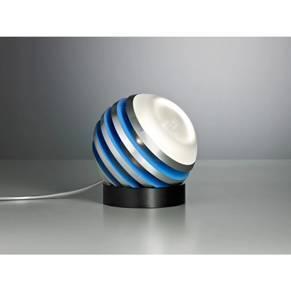 Tecnolumen Bulo Tischleuchte LED Blau, 1-flammig 1 Tecnolumen Bulo Tischleuchte LED Blau, 1-flammig