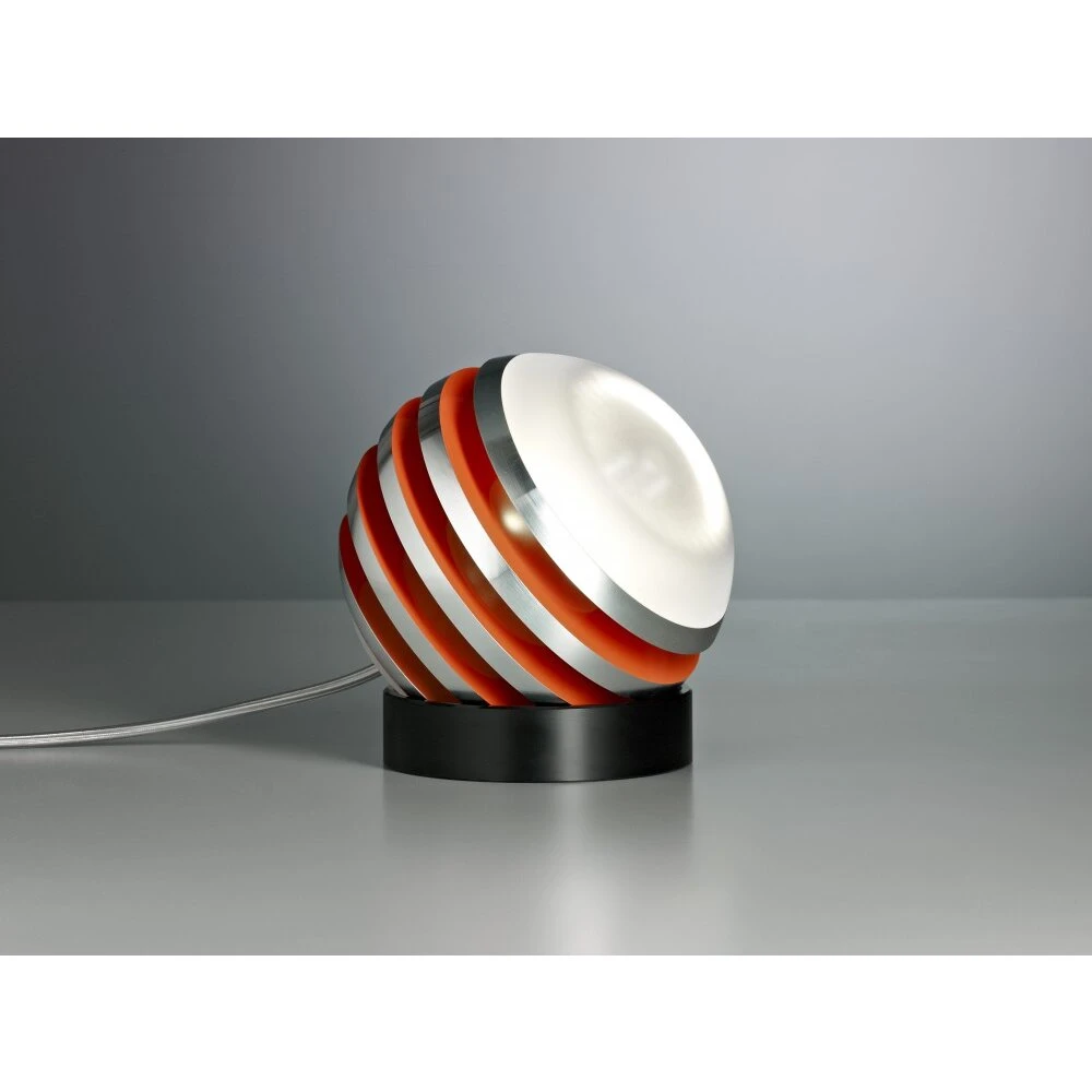 Tecnolumen Bulo Tischleuchte LED Orange, 1-flammig 1 Tecnolumen Bulo Tischleuchte LED Orange, 1-flammig