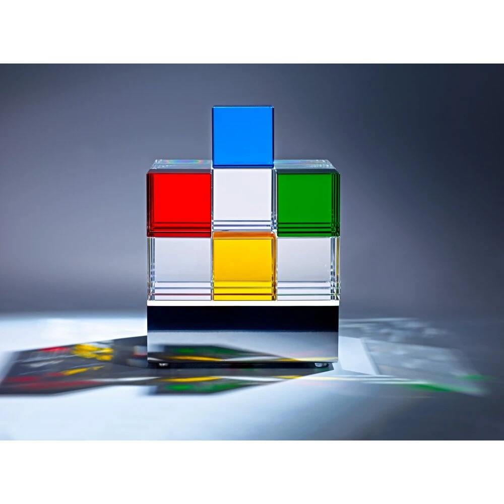 Tecnolumen Cubelight Tischleuchte LED Bunt, Klar, 1-flammig 4 Tecnolumen Cubelight Tischleuchte LED Bunt, Klar, 1-flammig – Bild 4