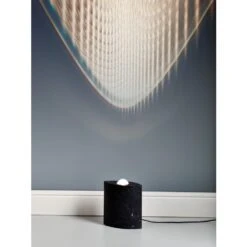 Tecnolumen Egyptian Eye Bodenleuchte Schwarz, 1-flammig