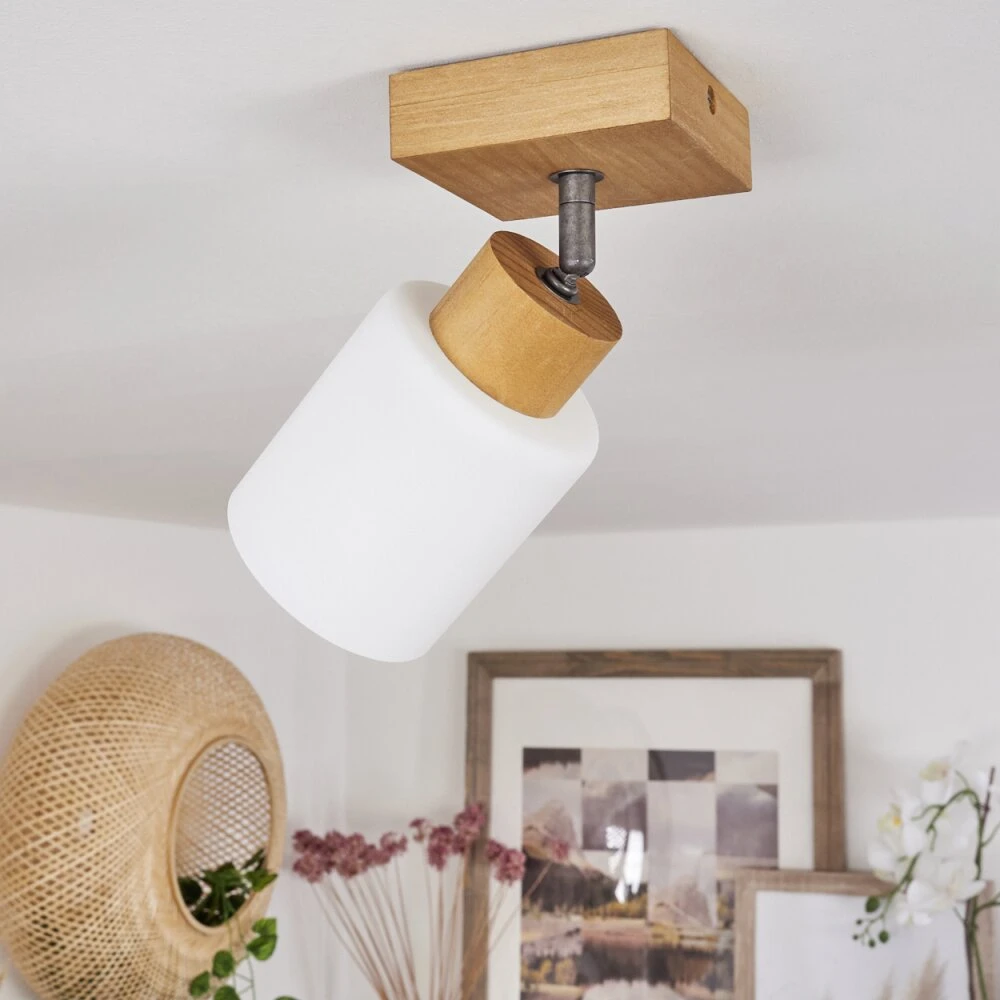 Tercier Deckenleuchte Altsilber, Naturfarben, 1-flammig 2 Tercier Deckenleuchte Altsilber, Naturfarben, 1-flammig – Bild 2