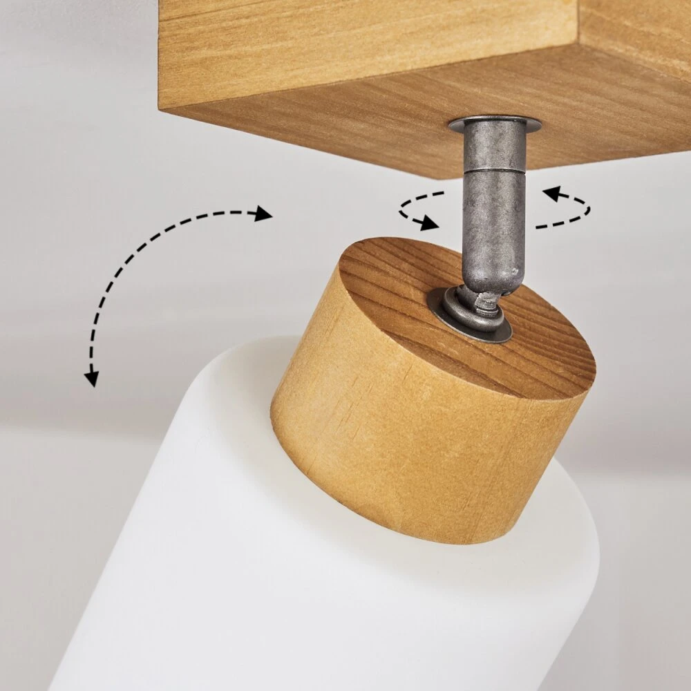 Tercier Deckenleuchte Altsilber, Naturfarben, 1-flammig 6 Tercier Deckenleuchte Altsilber, Naturfarben, 1-flammig – Bild 6