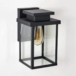 Tieva Außenwandleuchte Schwarz, 1-flammig -LEDVANCE Verkäufe tieva aussenwandleuchte h3014110 12