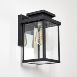 Tieva Außenwandleuchte Schwarz, 1-flammig -LEDVANCE Verkäufe tieva aussenwandleuchte h3014110 18