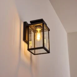 Tieva Außenwandleuchte Schwarz, 1-flammig -LEDVANCE Verkäufe tieva aussenwandleuchte h3014110 9