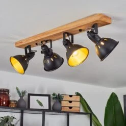 Tina Deckenleuchte Braun, Schwarz, 4-flammig -LEDVANCE Verkäufe tina deckenleuchte h3582596 8