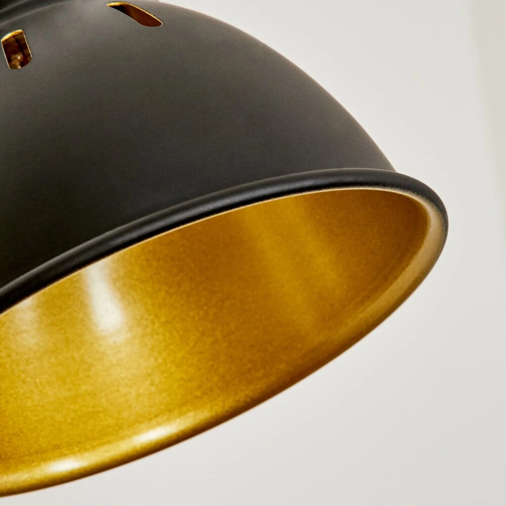 Tina Wandleuchte Chrom, Holz Dunkel, Schwarz, 1-flammig 3 Tina Wandleuchte Chrom, Holz Dunkel, Schwarz, 1-flammig – Bild 3