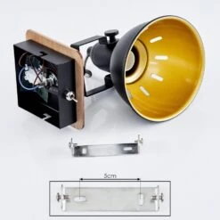 Tina Wandleuchte Chrom, Holz Dunkel, Schwarz, 1-flammig 14 Tina Wandleuchte Chrom, Holz Dunkel, Schwarz, 1-flammig -LEDVANCE Verkäufe tina wandleuchte h3581056 4