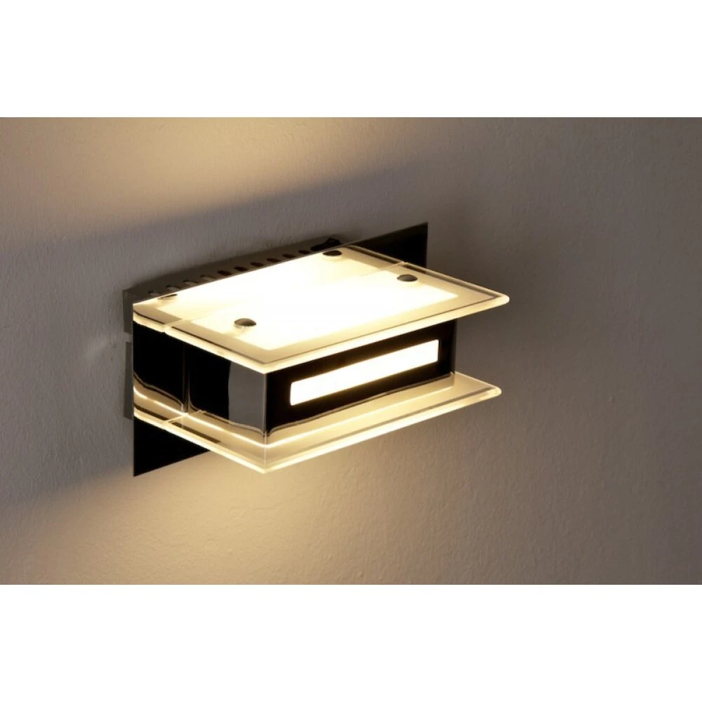 Trio 2220 Wandleuchte LED Chrom, 1-flammig 2 Trio 2220 Wandleuchte LED Chrom, 1-flammig – Bild 2