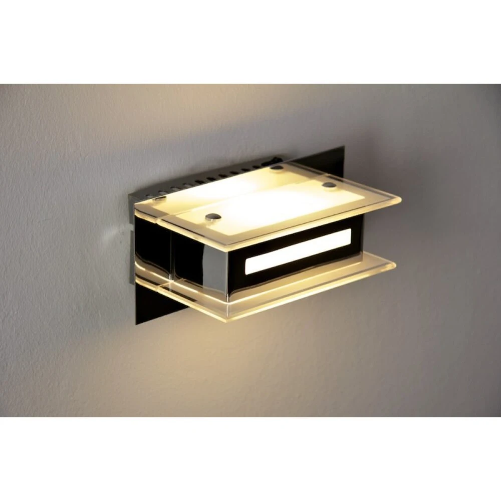 Trio 2220 Wandleuchte LED Chrom, 1-flammig 3 Trio 2220 Wandleuchte LED Chrom, 1-flammig – Bild 3