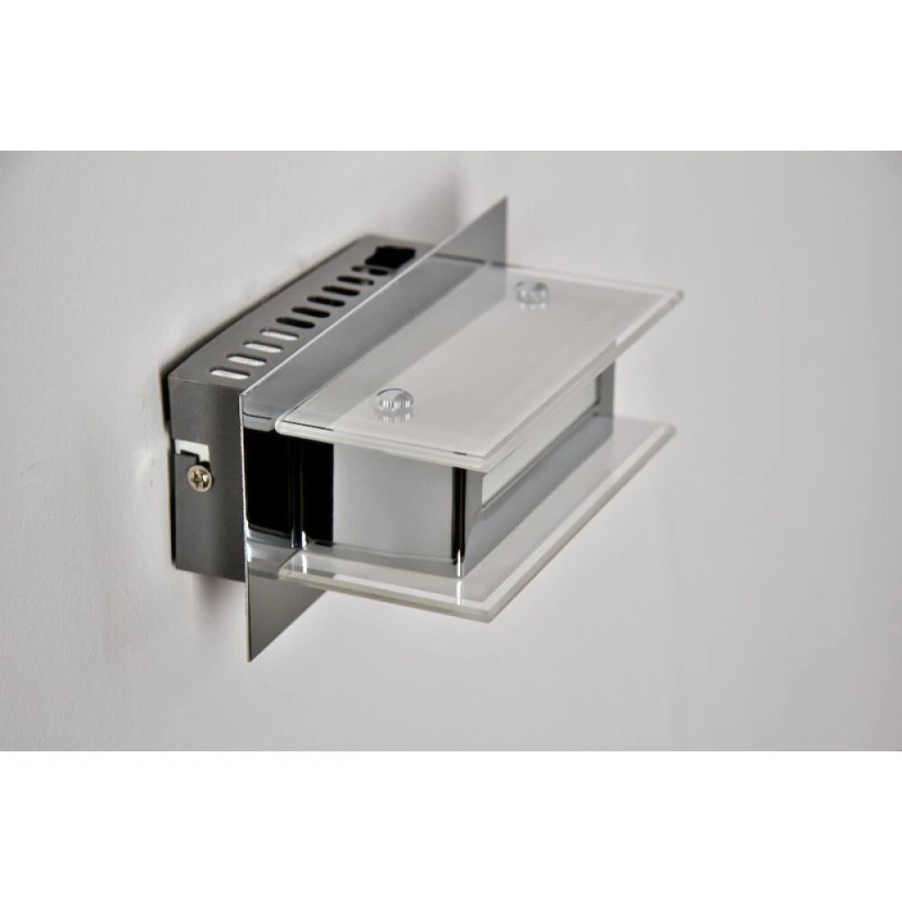 Trio 2220 Wandleuchte LED Chrom, 1-flammig 8 Trio 2220 Wandleuchte LED Chrom, 1-flammig – Bild 8