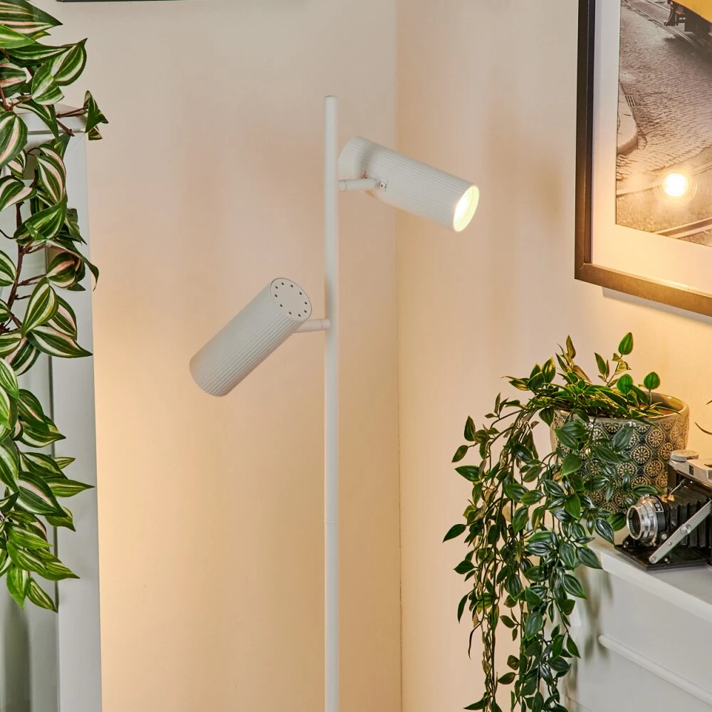 Trutielle Stehleuchte Weiß, 2-flammig 11 Trutielle Stehleuchte Weiß, 2-flammig – Bild 11