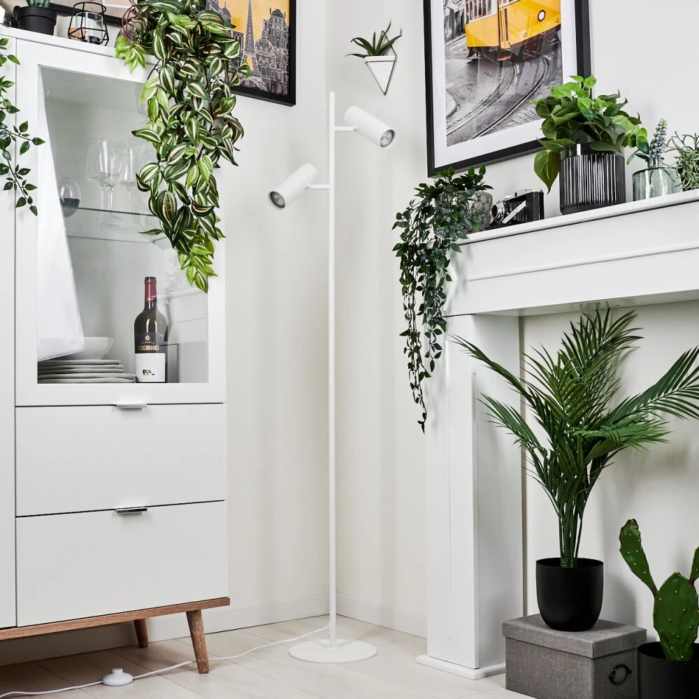 Trutielle Stehleuchte Weiß, 2-flammig 12 Trutielle Stehleuchte Weiß, 2-flammig – Bild 12