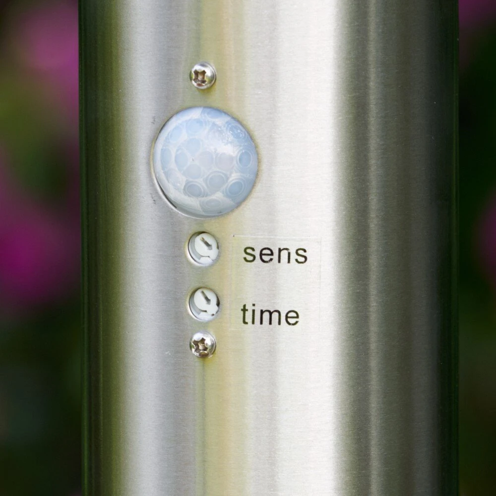 Tunes Wegeleuchte Edelstahl, 1-flammig, Bewegungsmelder 4 Tunes Wegeleuchte Edelstahl, 1-flammig, Bewegungsmelder – Bild 4