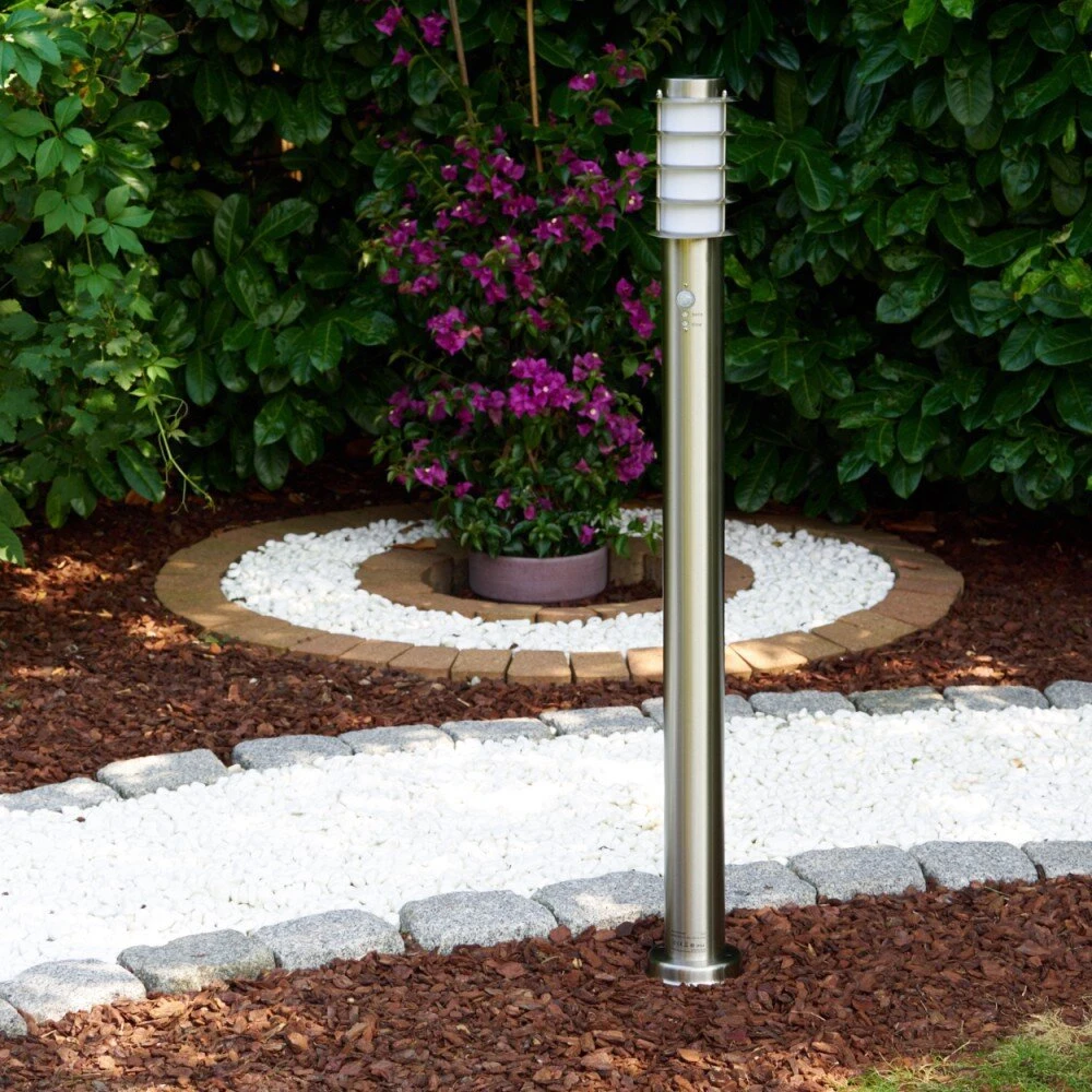 Tunes Wegeleuchte Edelstahl, 1-flammig, Bewegungsmelder 6 Tunes Wegeleuchte Edelstahl, 1-flammig, Bewegungsmelder – Bild 6