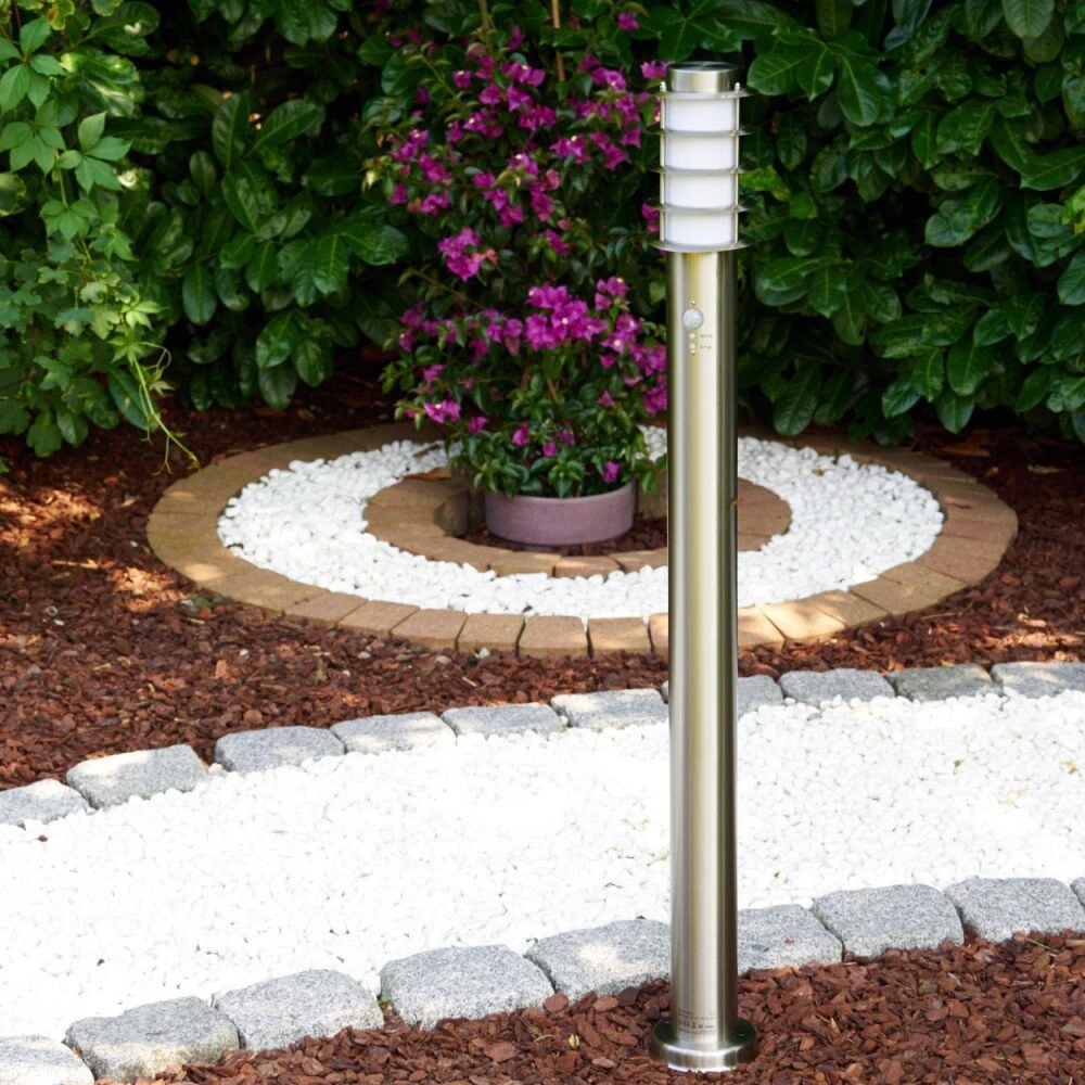 Tunes Wegeleuchte Edelstahl, 1-flammig, Bewegungsmelder 8 Tunes Wegeleuchte Edelstahl, 1-flammig, Bewegungsmelder – Bild 8