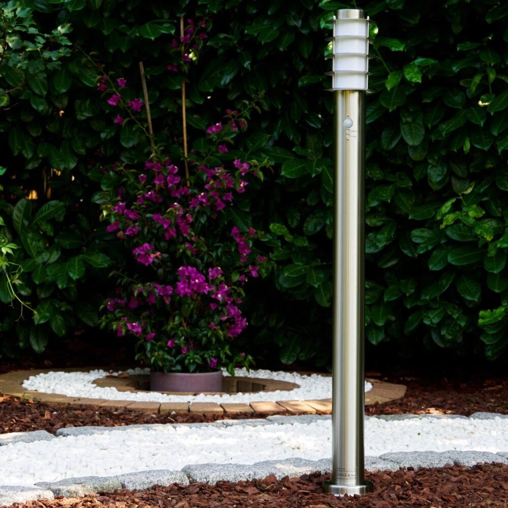 Tunes Wegeleuchte Edelstahl, 1-flammig, Bewegungsmelder 10 Tunes Wegeleuchte Edelstahl, 1-flammig, Bewegungsmelder – Bild 10