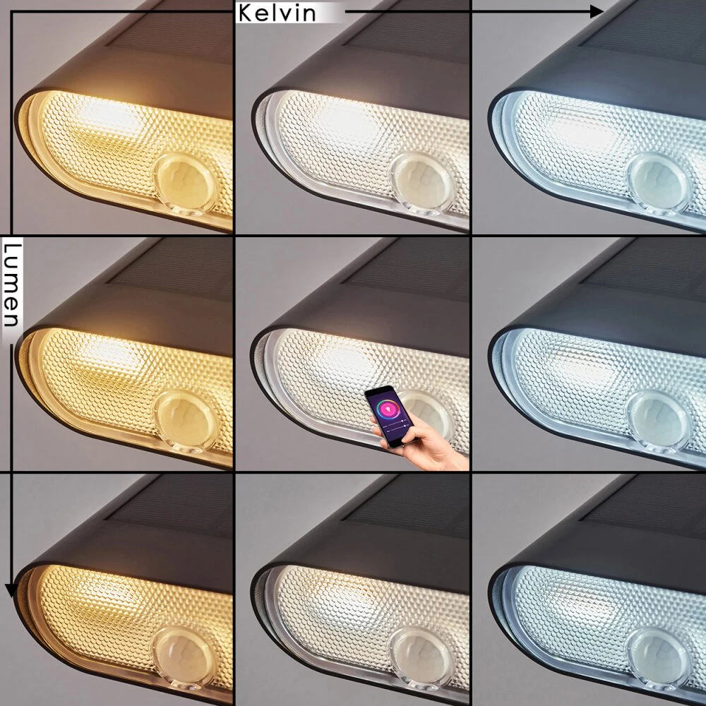 Usmagama Solar Gartenstrahler LED Schwarz, 1-flammig, Bewegungsmelder, Farbwechsler 3 Usmagama Solar Gartenstrahler LED Schwarz, 1-flammig, Bewegungsmelder, Farbwechsler – Bild 3