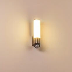 Vasön Außenwandleuchte LED Edelstahl, 1-flammig, Bewegungsmelder -LEDVANCE Verkäufe vasoen aussenwandleuchte h3300411 do1 11