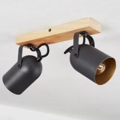 Vergoignan Deckenleuchte Naturfarben, Schwarz, 2-flammig -LEDVANCE Verkäufe vergoignan deckenleuchte h3620595 7