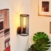 Vislanda Wandleuchte Schwarz, 1-flammig