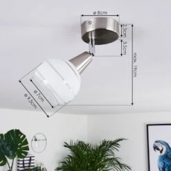 Warga Deckenleuchte LED Nickel-Matt, 1-flammig 15 Warga Deckenleuchte LED Nickel-Matt, 1-flammig -LEDVANCE Verkäufe warga deckenleuchte h3395189 3