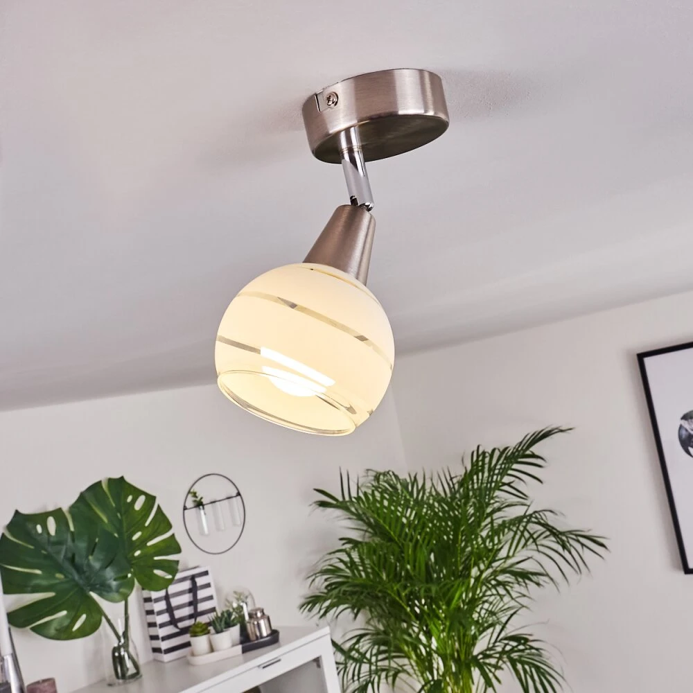 Warga Deckenleuchte LED Nickel-Matt, 1-flammig 9 Warga Deckenleuchte LED Nickel-Matt, 1-flammig – Bild 9