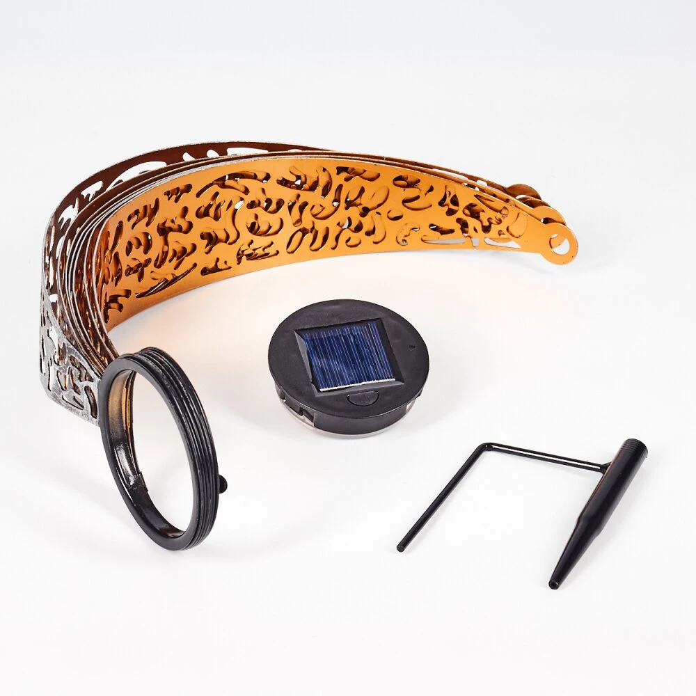 Wasalea Solar-Kugelleuchte LED Bronze, Schwarz, Silber, 1-flammig 6 Wasalea Solar-Kugelleuchte LED Bronze, Schwarz, Silber, 1-flammig – Bild 6