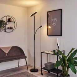 Wonsbek Deckenfluter LED Schwarz, 2-flammig -LEDVANCE Verkäufe wonsbek deckenfluter h3426128 8