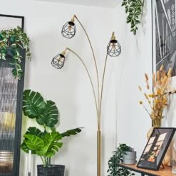 Yaak Stehleuchte Messing, Schwarz, 3-flammig -LEDVANCE Verkäufe yaak stehleuchte h3938515 11