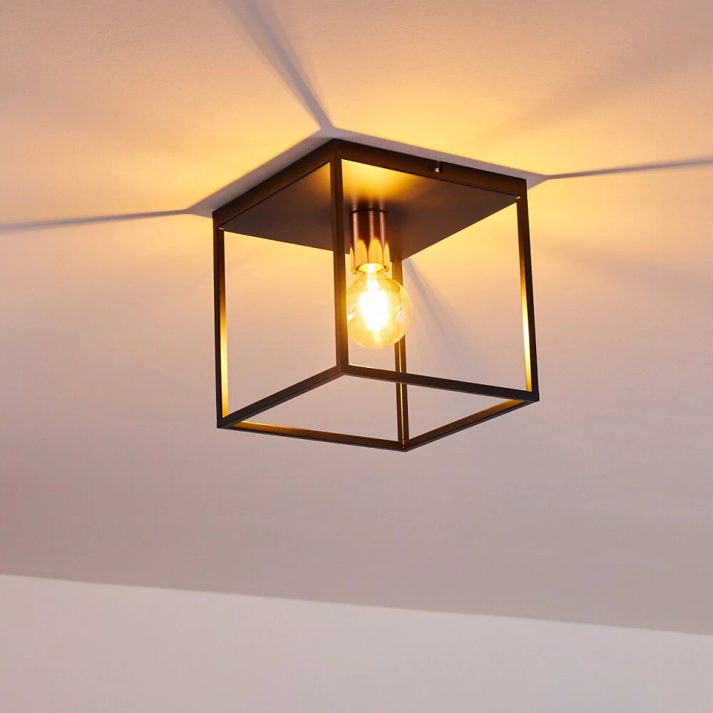 Yuhigaoka Deckenleuchte Schwarz, 1-flammig 4 Yuhigaoka Deckenleuchte Schwarz, 1-flammig – Bild 4