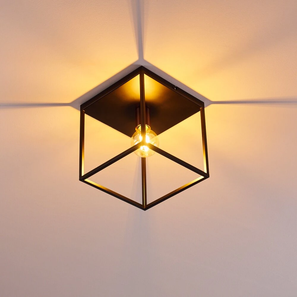 Yuhigaoka Deckenleuchte Schwarz, 1-flammig 7 Yuhigaoka Deckenleuchte Schwarz, 1-flammig – Bild 7